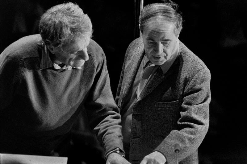Pierre Boulez et Iannis Xenakis