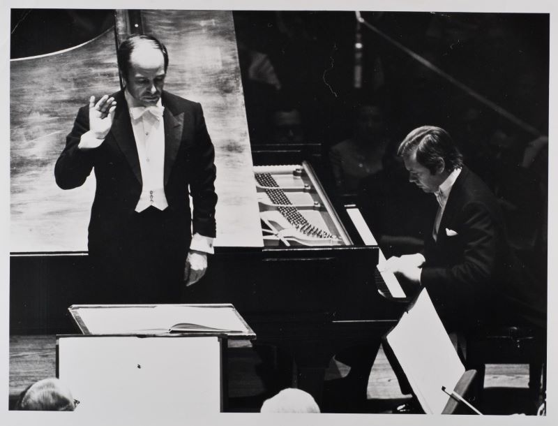 Pierre Boulez dirigeant Philippe Entremont et le New York Philharmonic