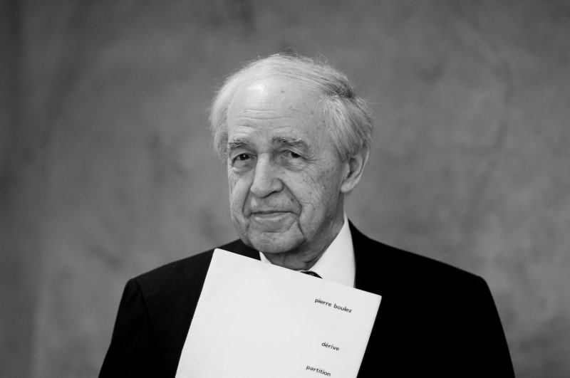 Pierre Boulez à l’Auditorium du Louvre