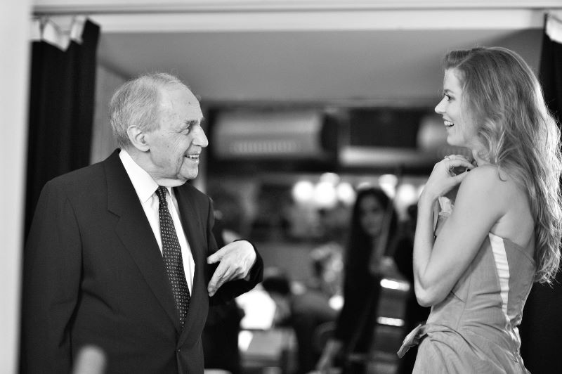 Pierre Boulez et Barbara Hannigan